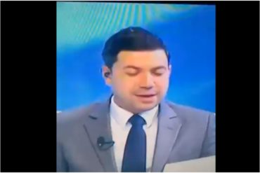 ¡LAS COSAS COMO SON! Periodista de Globovisión desafió a Conatel y llamó a Guaidó presidente encargado en pleno noticiero (+Video)