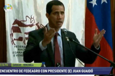 ¡LO ÚLTIMO! Guaidó en reunión con Fedeagro: Para decir que logramos el objetivo tenemos que recuperar el campo (+Video)