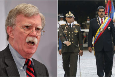 ¡OTRO Y POR EL MEDIO! Bolton a Maduro y su combo: Todavía tienen tiempo de tomar la decisión correcta