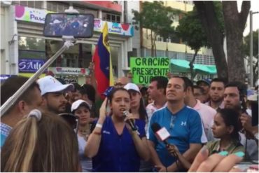 ¡ENTÉRESE! Gaby Arellano pide a los venezolanos en Cúcuta custodiar el ingreso de la ayuda humanitaria (+Video)