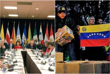 ¡IMPORTANTE! Países del Grupo de Lima coordinarán el envío de ayuda humanitaria a Venezuela