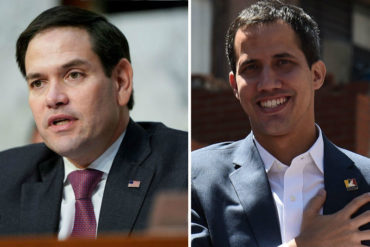 ¡ESPERANZADOR! El mensaje que Marco Rubio le envió a Guaidó desde la frontera: Pronto estaremos en Venezuela celebrando la libertad