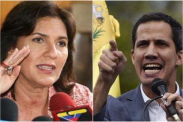 ¡SIN CREATIVIDAD! Jacqueline Faría se copia del eslogan de Guaidó y dijo que tenemos todo para ser un país productivo: «Vamos bien»