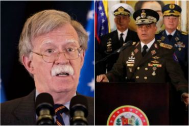 ¡DURO! El dardo que John Bolton le lanzó a Padrino López: “¿Por qué apoyas a un tirano cuya incapacidad para gobernar es visible por todos?”