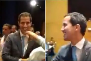 ¡MEMORABLE! “Sí se puede, sí se puede”: El esperanzador grito con el que estudiantes de la Unimet recibieron este #11Feb a Guaidó (+Video)