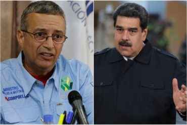 ¡LO ÚLTIMO! Maduro destituye a Motta Domínguez como ministro de Energía Eléctrica (+el reemplazo) (+Video)