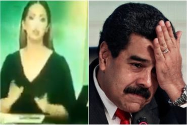 ¡A TODO GAÑOTE! “Maduro, coño ‘e tu madre”, el mensaje de una venezolana en una transmisión en vivo de TV colombiana (+Video imperdible)