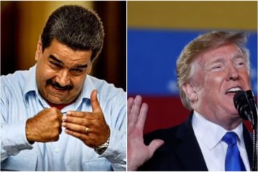 ¡CANDENTE! La histérica respuesta de Nicolás Maduro al enérgico ultimátum de Trump a la FANB (+Video)