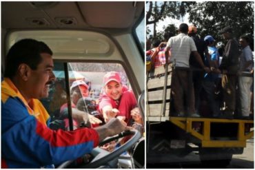 ¡MÁS PROMESAS! Maduro: Vamos a darle al pueblo un “transporte público de calidad” (ya no se lo cree ni él mismo)