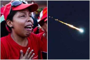 ¡PARANOIA! Chavista da absurda explicación sobre el supuesto “meteorito” y pide “investigar a fondo” el hecho (Tuiteros lo estallaron)