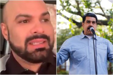 ¡LE SALIÓ PADRINO! Maduro se solidariza con Omar Enrique y le lanza al presidente Duque: Métete conmigo, deja a los artistas venezolanos