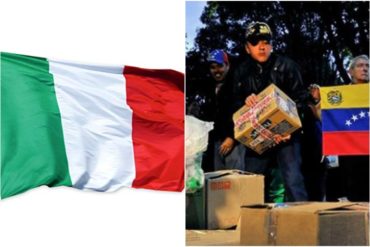 ¡DEBE SABERLO! Italia anuncia primer envío de 2 millones de euros en ayuda humanitaria para Venezuela