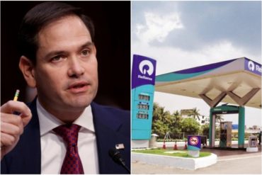 ¡NO ANDA CON CUENTOS! Marco Rubio advierte que empresa Reliance Petroleum podría ser sancionada si realiza negocios con el régimen de Maduro ¡NO ANDA CON CUENTOS! Marco Rubio advierte que empresa Reliance Petroleum podría ser sancionada si realiza negocios con el régimen de Maduro