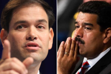 ¡AGÁRRATE, NICO! Marco Rubio sobre el régimen de Maduro: «Debemos considerar cada opción disponible para poner fin a sus actividades lucrativas»