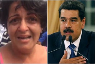 ¡ANGUSTIANTE! El clamor de una mujer a Maduro: “Deja que la gente viva” (viajó a  Cúcuta para buscar ayuda para su mamá) (+Video)