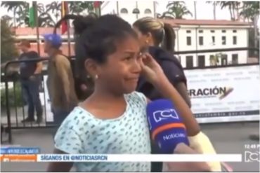 ¡DOLOROSO! “A veces nos acostamos sin cenar”, el estremecedor relato de una niña venezolana que huyó con su familia a Colombia (+Video)