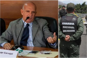 ¡LO DIJO! Hugo Carvajal a militares que cruzaron a Colombia: “Hoy se separan los verdaderos soldados de los cobardes”