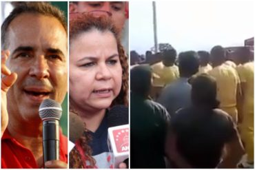 ¡REPUGNANTE! Los presos se cuadraron ante Iris Varela en Ureña y así prometieron “defender la patria” y a Maduro (+Video)