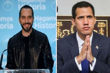 ¡EL RÉGIMEN SE QUEDÓ SOLO! Nuevo presidente de El Salvador también expresó su respaldo a Juan Guaidó