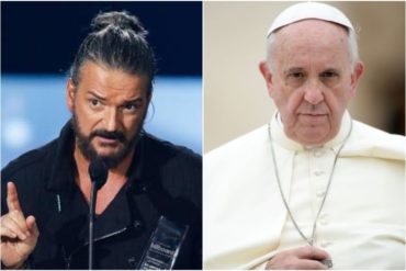 ¡SIN TAPUJOS! Ricardo Arjona le lanza al papa por su posición sobre Venezuela: ¿Se puede ser neutral en el nombre de Dios?