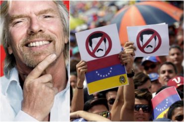 ¡ESPERANZADOR! El mensaje de Richard Branson a los venezolanos: “La comunidad internacional está con ustedes” (+Video)