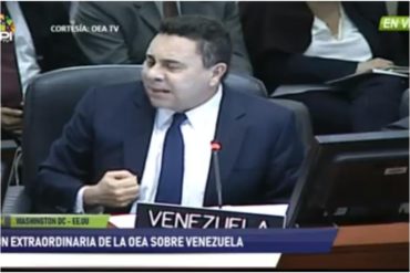 ¡AH, CARAMBA! Moncada defiende su puesto en la OEA: Para expulsar a un país se debe cumplir con lo establecido