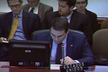 ¡SIN TITUBEOS! EE.UU en la OEA: «Es hora de hablar con la verdad, decir las cosas como son y apoyar a Guaidó» (+Video)