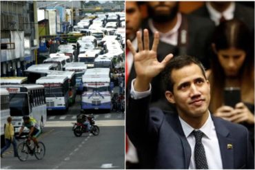 ¡TODOS UNIDOS! Gremio de transportistas convocan movilización para este #20Feb en apoyo a Guaidó y a la ayuda humanitaria (+Videos)