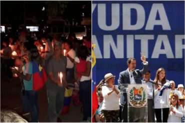 ¡SIEMPRE CON DIOS! Realizan vigilia en San Antonio del Táchira en apoyo a la ayuda humanitaria (+Fotos)