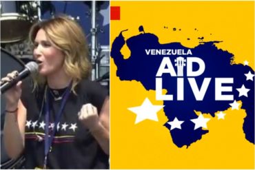 ¡PURO SENTIMIENTO! El conmovedor mensaje de Camila Canabal desde el Venezuela Aid Live (+Video)