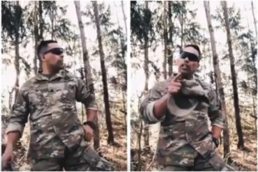 ¡DIRECTO! «Vamos a ver quién echa más plomo»: La amenaza de este venezolano supuestamente activo en el ejército de EEUU (+Videos)