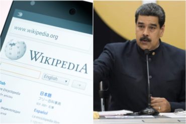 ¡AY, CHAMO! Wikipedia protagoniza nueva polémica por ejemplificar la palabra “justo” pidiendo cárcel para los chavistas (+Captura)