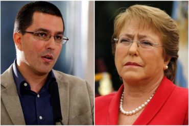 ¡AH, OK! Arreaza ahora sí cree en Bachelet y le pide pronunciarse ante nuevas medidas de EEUU (+Video)