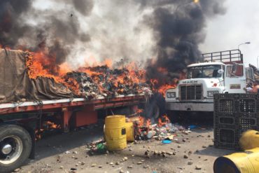 ¡TERRIBLE! Así fue como la PNB se burló de quienes trasladaban la ayuda humanitaria: Les dijeron que avanzaran y luego abrieron fuego (+Video)