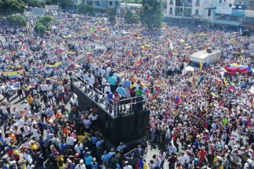 ¡SALEN POR EL CAMBIO! La impresionante concentración en Barquisimeto este #2Feb: las calles se desbordaron (+Fotos+Video)