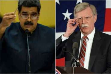 ¡NO SIRVEN! John Bolton: Medidas desesperadas de Maduro no resolverán los problemas que él creó