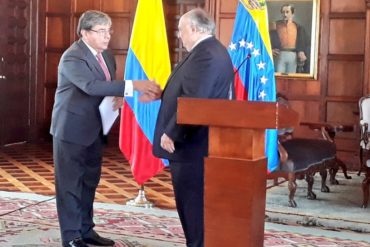 ¡ENTÉRESE! Cancillería de Colombia recibe a representante diplomático de Venezuela designado por Guaidó (+Video)