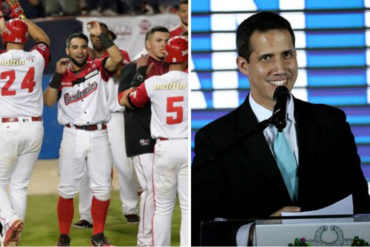 ¡SE LO MOSTRAMOS! Los Cardenales de Lara vencen a México entre gritos: «Este gobierno ya cayó», «Guaidó, Guaidó» (+Video)