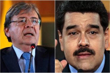 ¡QUE SE SEPA! El canciller colombiano acusa a Maduro de apoyar al ELN