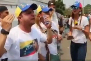 ¡VEA! El llanto de impotencia de congresistas colombianos que colaboraron como voluntarios en la frontera para ingreso de la ayuda humanitaria (+Video)