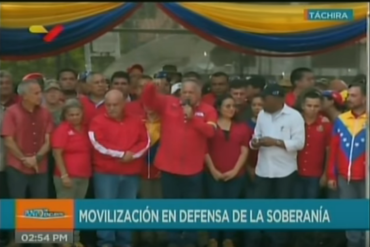 ¡INSOLENTE! Diosdado a Colombia por la ayuda humanitaria: «Atiendan a su pueblo, Venezuela no le está pidiendo limosnas a nadie” (+Video)