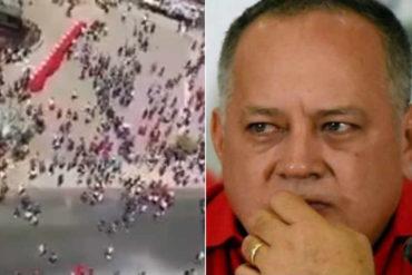 ¡PENA AJENA! La “multitud” que acompañó a Diosdado Cabello durante acto en Vargas (+Video)