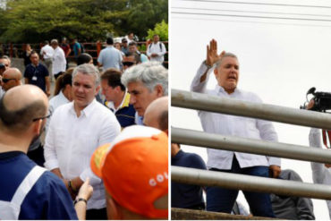 ¡FIRME! Duque a los venezolanos en el Puente Simón Bolívar: «La dictadura selló su derrota moral ante el mundo” (+Fotos + Videos)