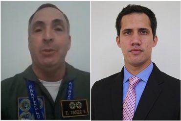 ¡LO ÚLTIMO! General de la Aviación reconoce a Guaidó como presidente: “Desconozco la autoridad írrita y dictatorial de Maduro (+Video)