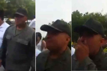 ¡VEA! Entre lágrimas soldado venezolano se apegó a la Constitución este #23Feb (+Video)