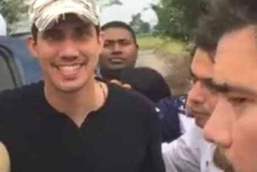 ¡RELAJADO! Guaidó cruzó la frontera con Colombia trotando para supervisar entrega de ayuda humanitaria (+Videos)