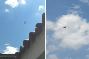 ¡LO ÚLTIMO! Caraqueños reportan sobrevuelo de helicópteros por la ciudad durante la jornada del #3Feb (+Tuits y Video)