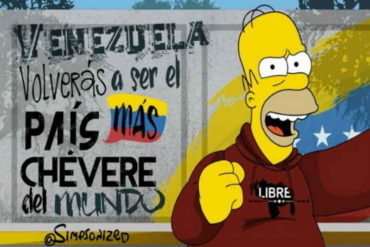 ¡GENIAL! El mensaje de Homero Simpson a los venezolanos: “Van bien, van muy bien” (+Video)