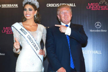 ¡COMO DEBE SER! Miss Universo 2013 María Gabriela Isler agradeció respaldo de Trump a la causa libertaria de Venezuela