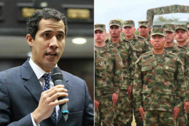 ¡EL LLAMADO! Guaidó insta a los militares dar el paso definitivo para apegarse a la Constitución (+Video)